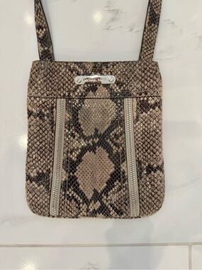 Michael Kors Snake-Print Crossbody